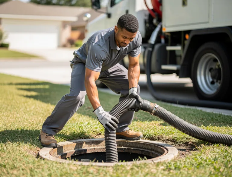 Septic Tank Pumping service in Huntersville